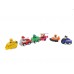 FixtureDisplays® DOG Patrol, Classic Gift Pack of 6 Collectible Plastic Vehicles 15270